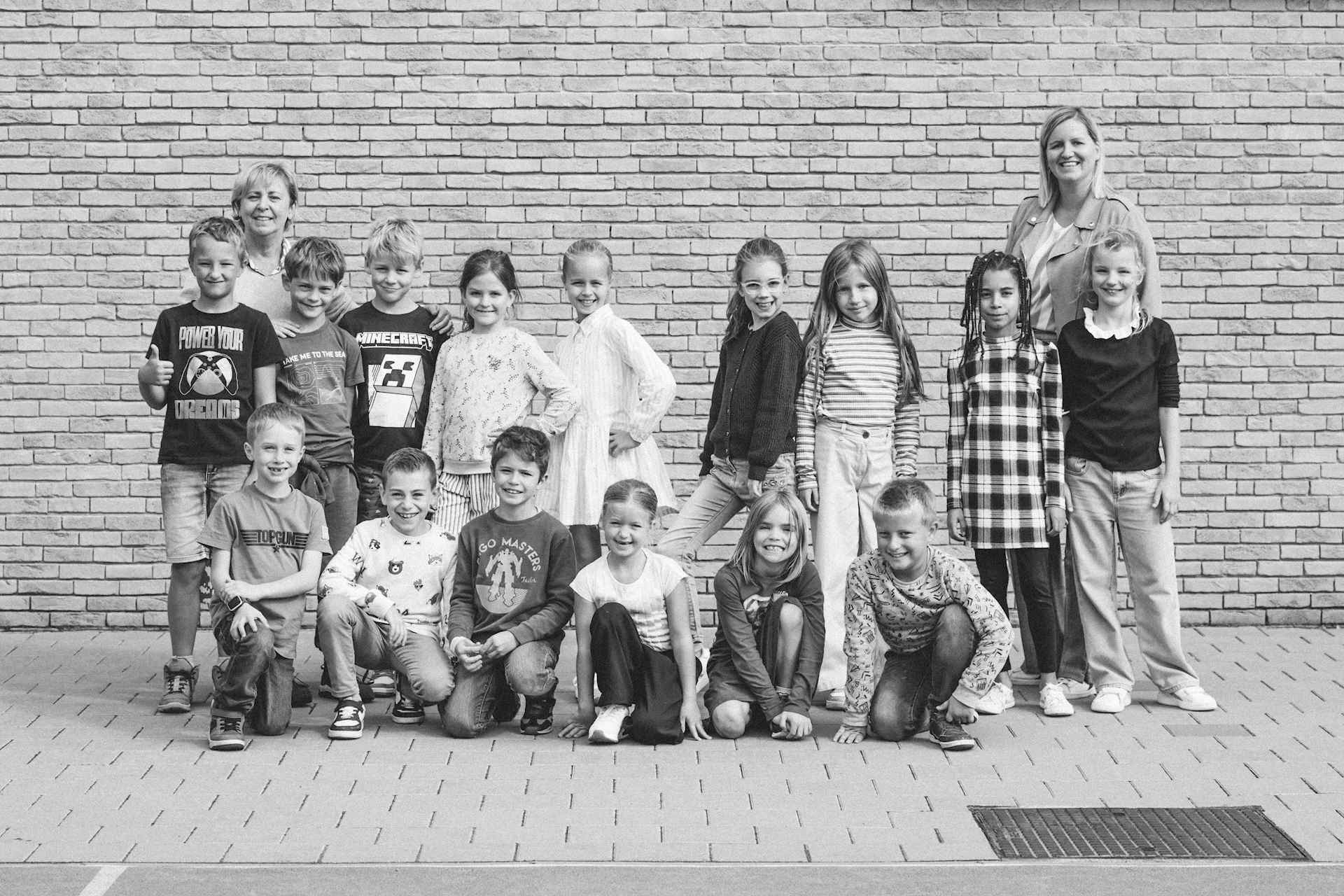 De derde klas van juf Lies